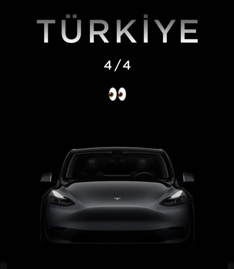 Görselde kullanılan Model Y, Tesla’nın Avrupa’daki ilk fabrikası olan Berlin'de üretiliyor. 