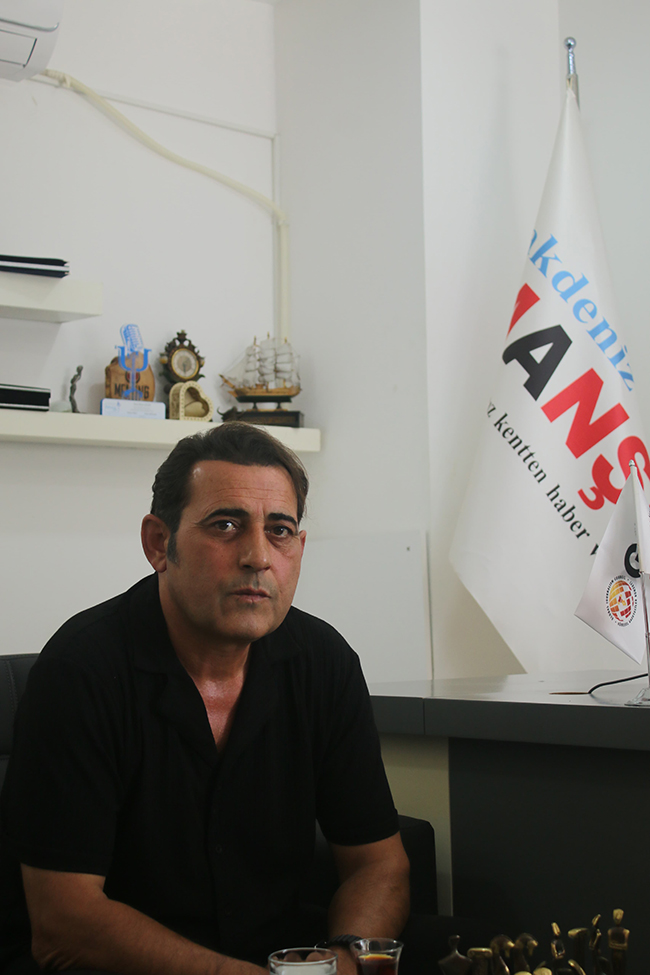 Yeni Liman Su Ürünleri Kooperatifi Başkanı Cemal Talas