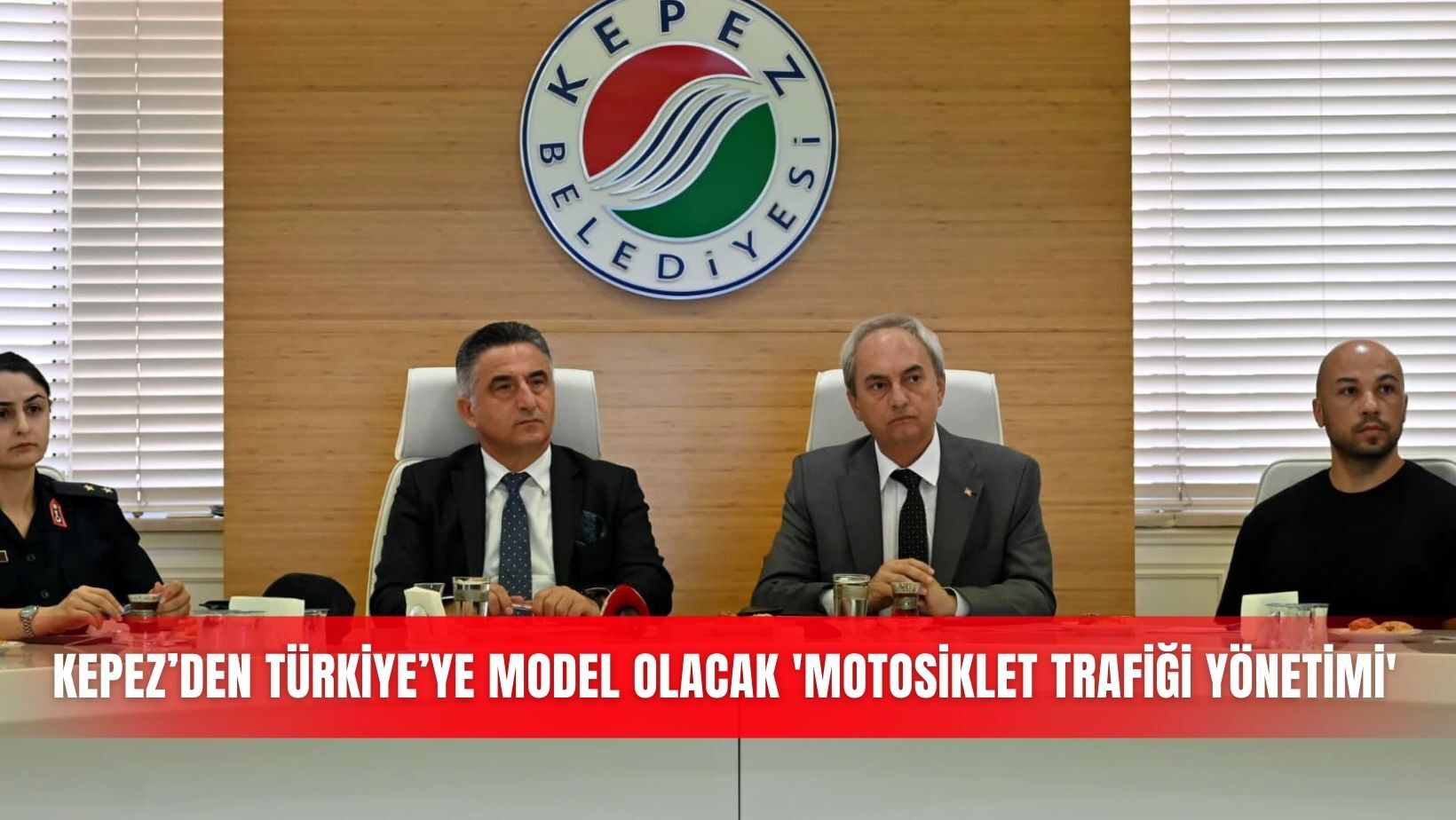 Kepez’den Türkiye’ye model olacak 'Motosiklet Trafiği Yönetimi'