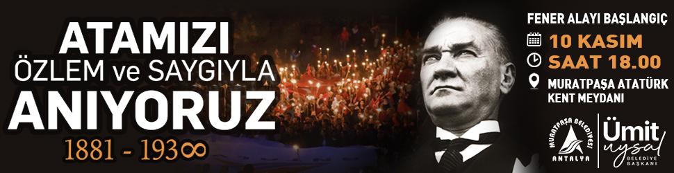 10 Kasim Ata'ya Saygi Yürüyüsü 970X250