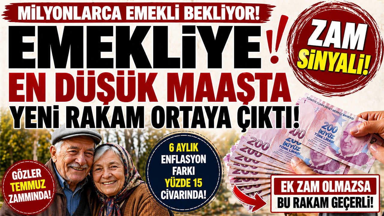 Emekliye zam sinyali: En düşük maaş için yeni rakam ortaya çıktı!