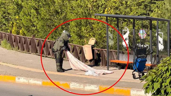 Patlatılan poşetten çıkan şaşırttı