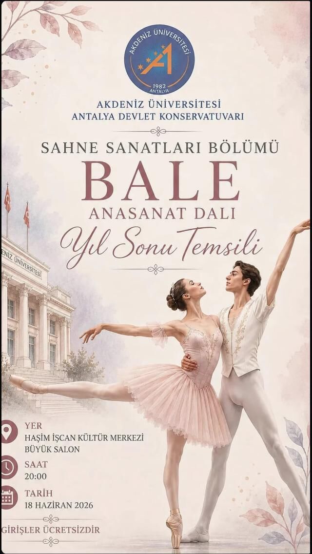 Antalya’da Bale Rüzgarı
