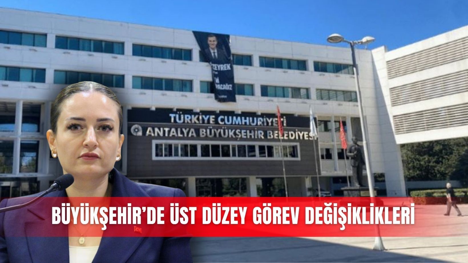 Büyükşehir’de üst düzey görev değişiklikleri