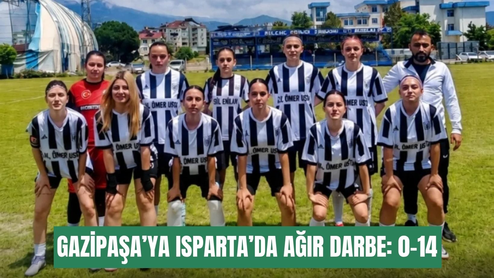 Gazipaşa’ya Isparta’da ağır darbe: 0-14