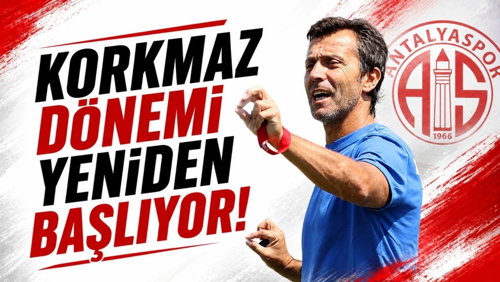 Antalyaspor'da Bülent Korkmaz dönemi yeniden başlıyor!