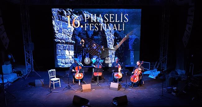Kemer'de Phaselis Festivali sona erdi