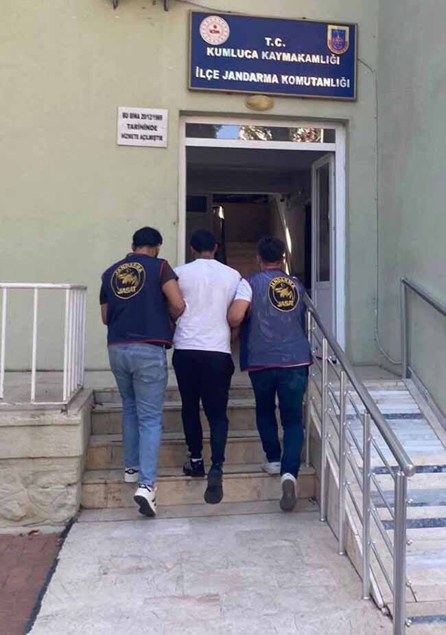 Kumluca'da aranan hükümlü tutuklandı