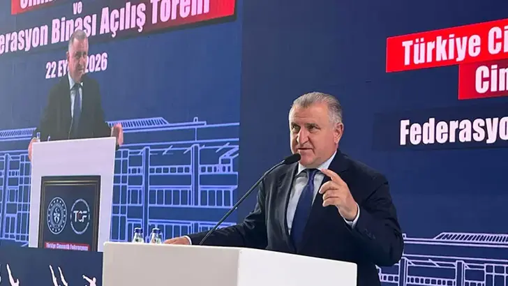 "Türkiye Cimnastik Federasyonu binası ve cimnastik salonu 2 yılda tamamlandı"