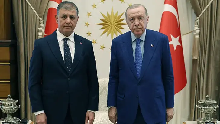 Cumhurbaşkanı Erdoğan, İzmir Büyükşehir Belediye Başkanı Tugay’ı kabul etti