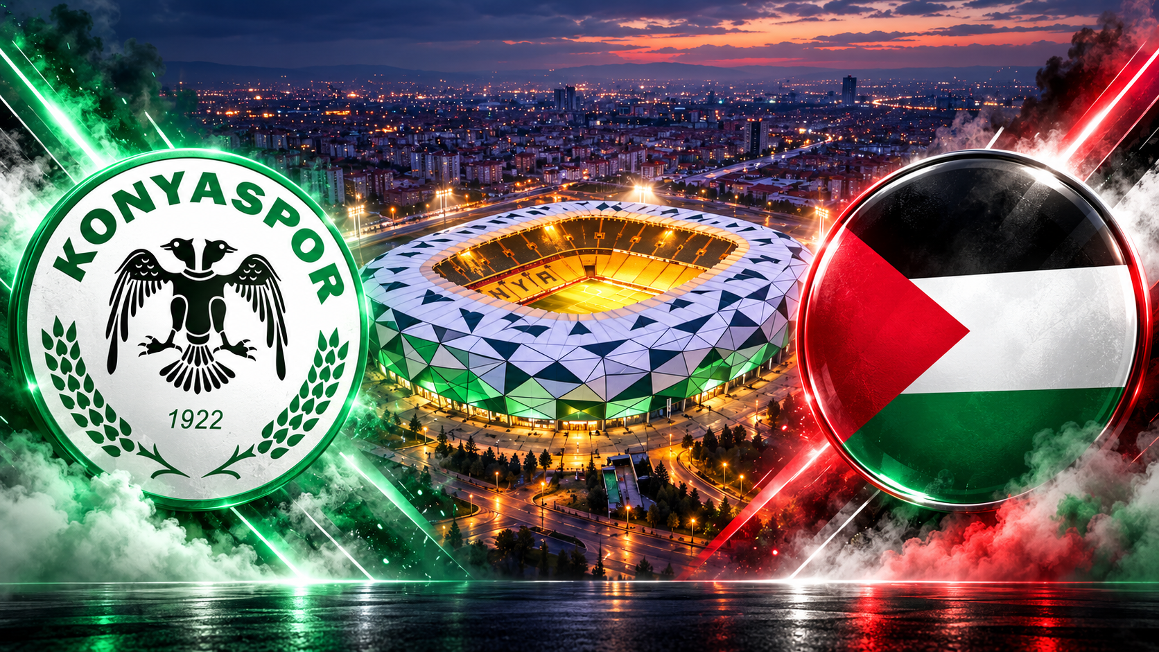 Konyaspor-Filistin Milli Takımı maçı ne zaman, saat kaçta, hangi kanalda?