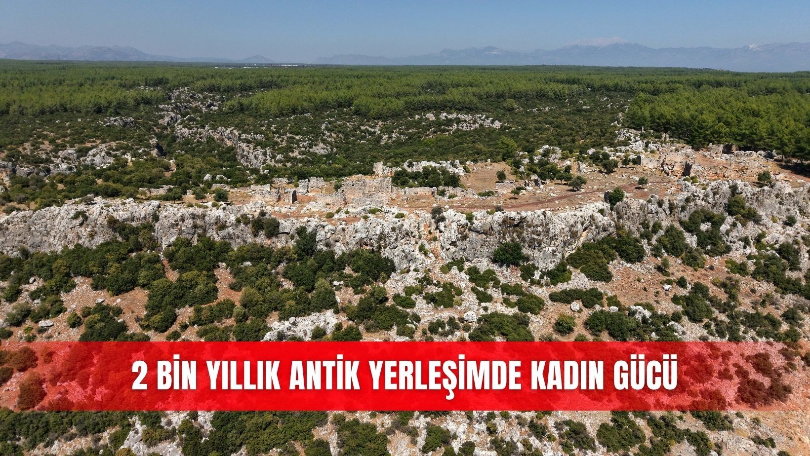 2 bin yıllık antik yerleşimde kadın gücü