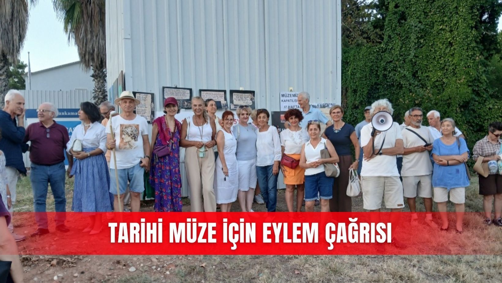 Tarihi müze için eylem çağrısı