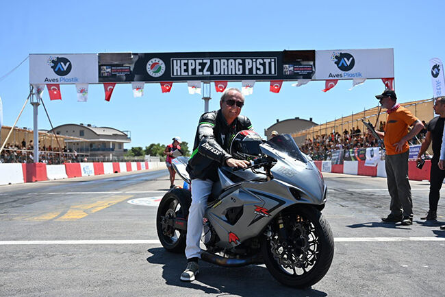 Kepez'de Motodrag Şampiyonası heyecanı
