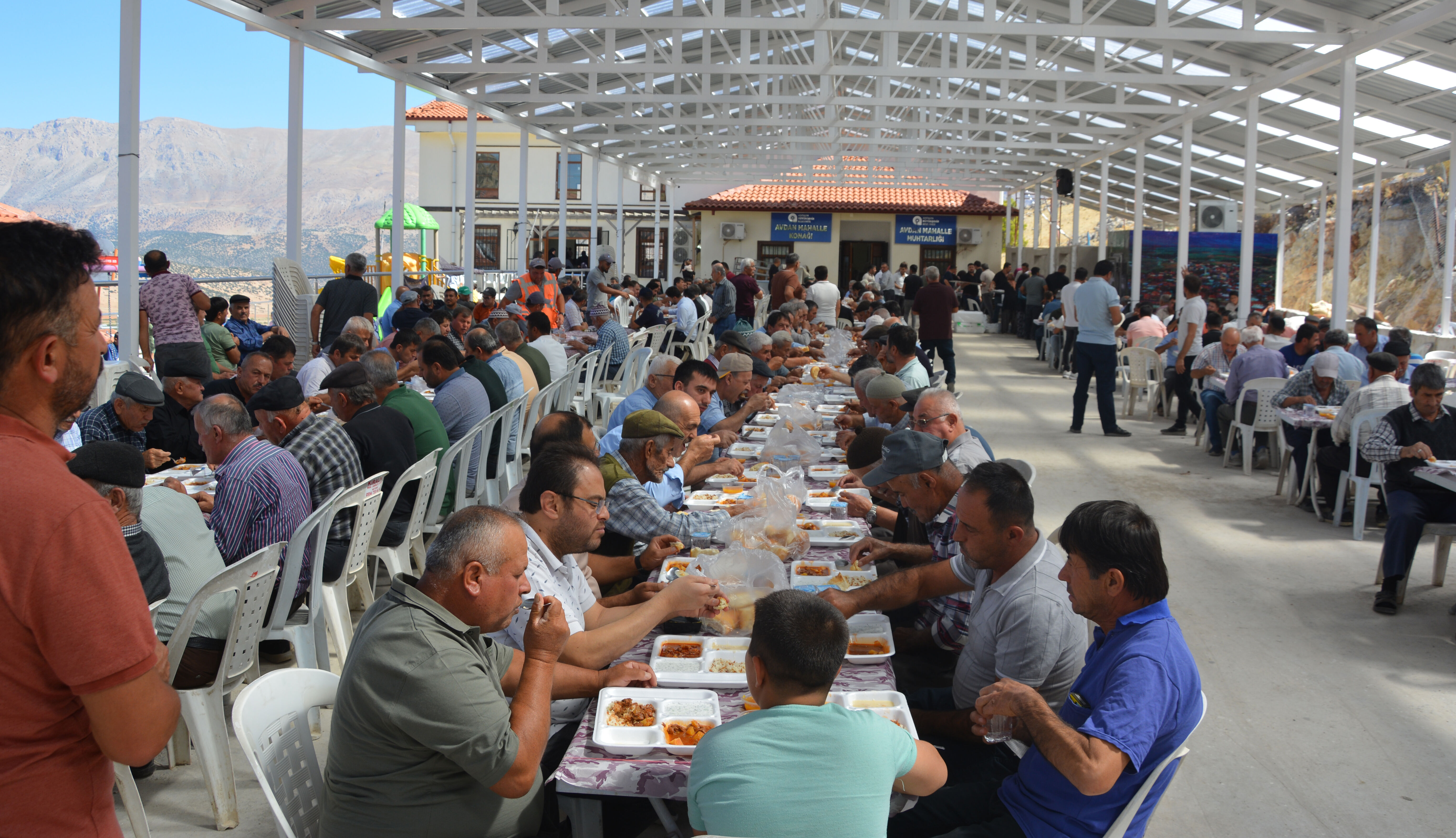 Şehit Belen için mevlit ve hayır yemeği