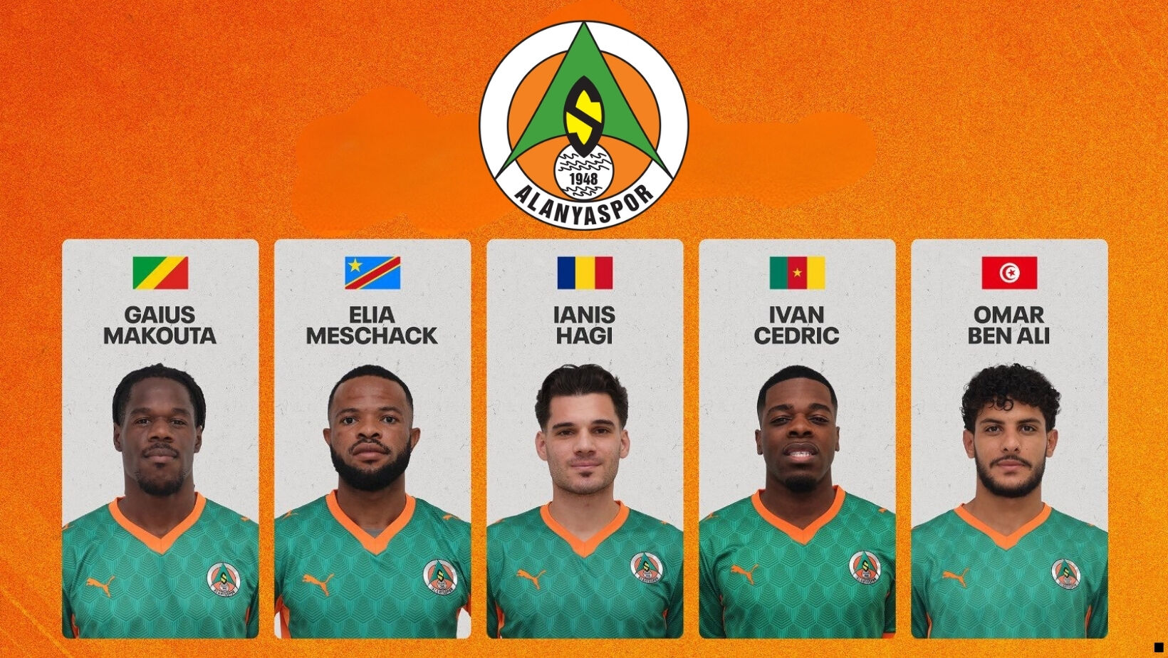 Alanyaspor'da 5 futbolcuya milli davet! İşte o isimler
