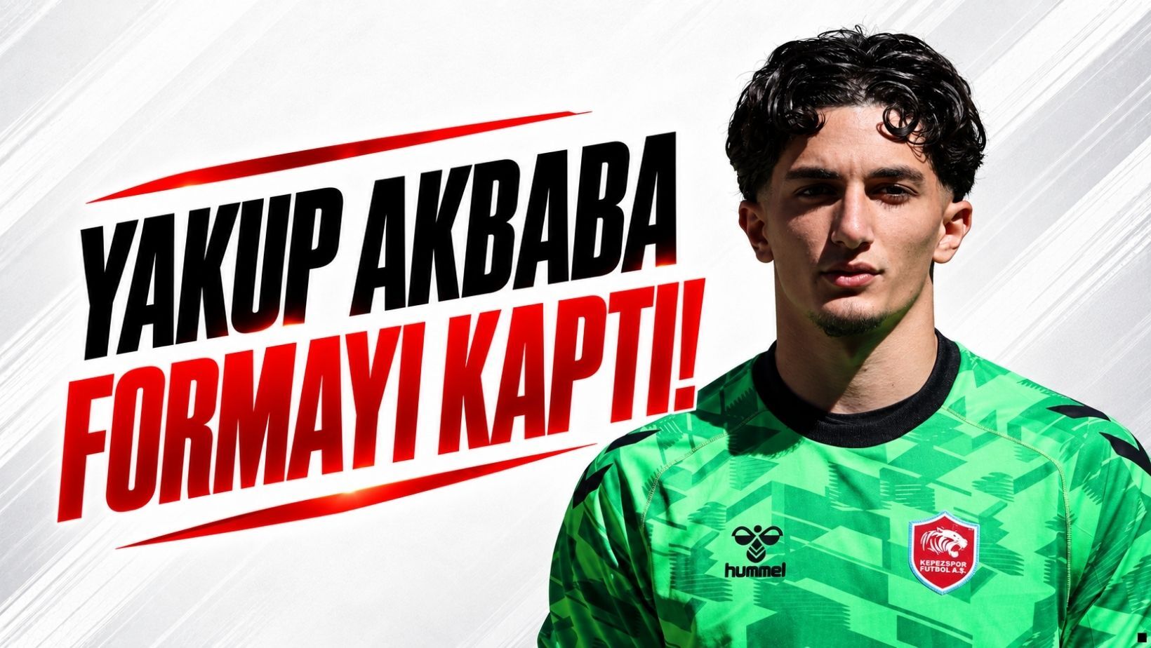 Antalyaspor altyapısından yetişen Yakup Akbaba, Kepezspor kalesinde güven veriyor!