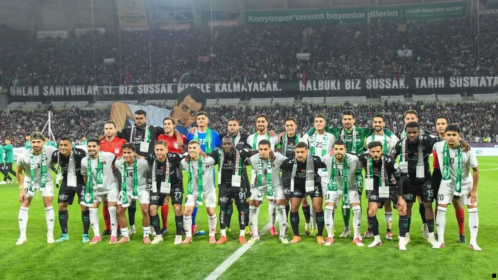 MAÇ ÖZETİ İZLE | Konyaspor 2-2 Filistin Milli Takımı