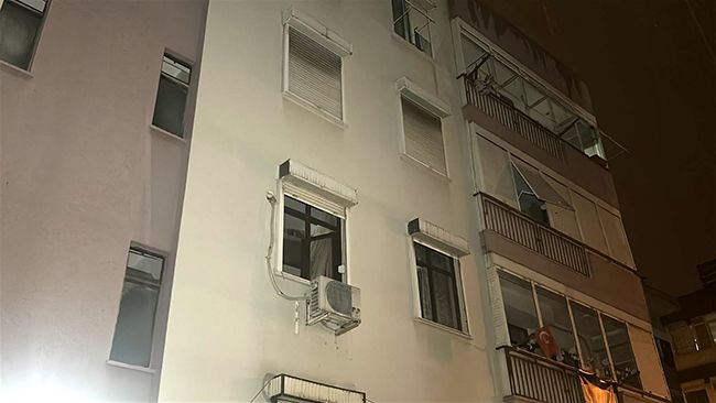 Boş dairede yangın çıktı