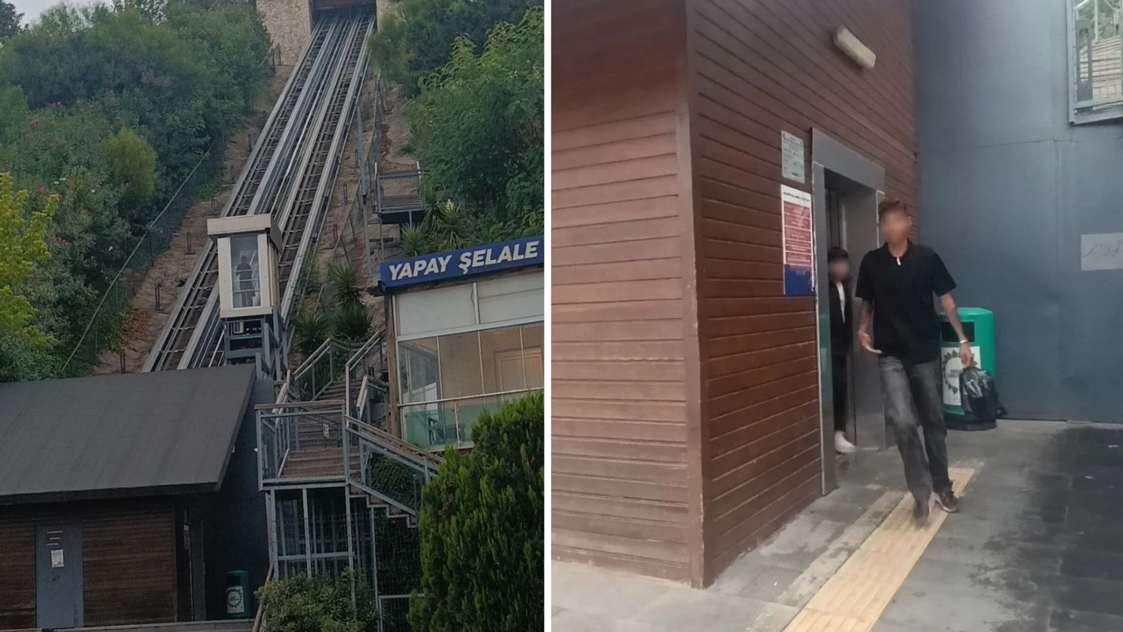 Arkadaşlarıyla şakalaşırken asansörde mahsur kaldılar