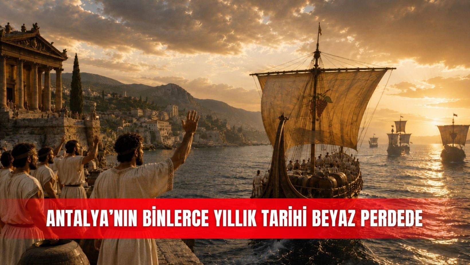 Antalya’nın binlerce yıllık tarihi beyaz perdede