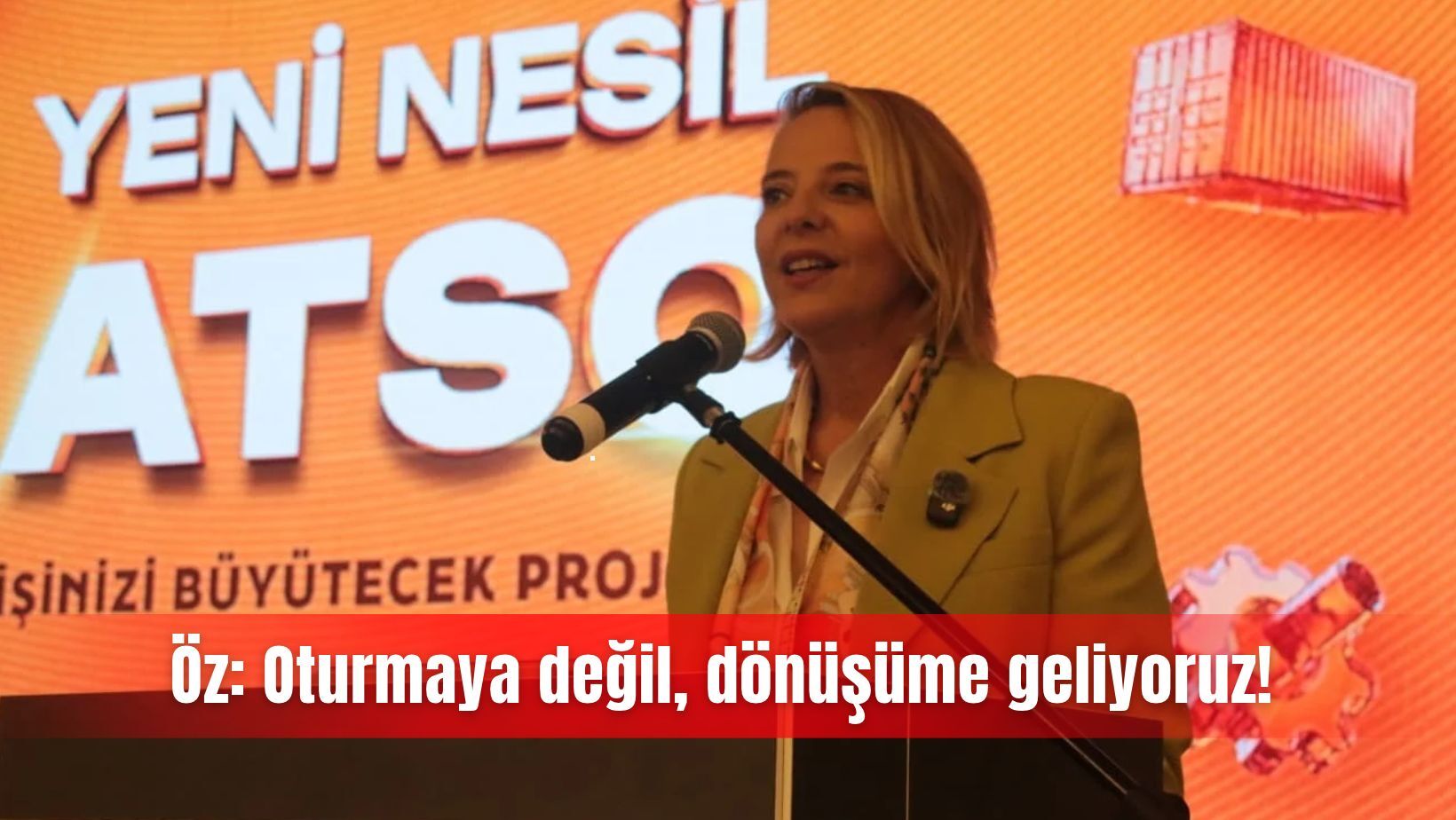 Öz: Oturmaya değil, dönüşüme geliyoruz!