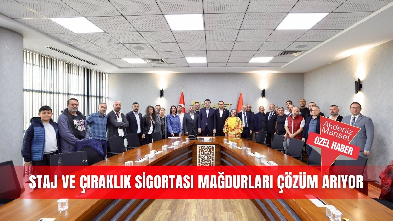 Staj ve çıraklık sigortası mağdurları çözüm arıyor