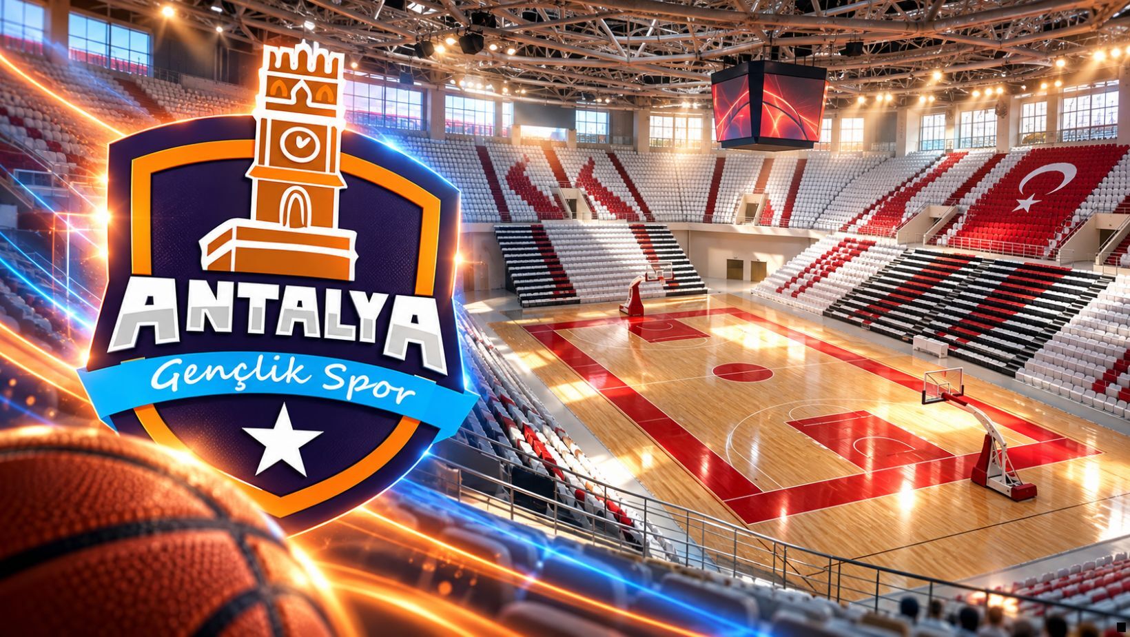 Antalya Gençlik Spor Pizza Bulls maçlarını Antalya Spor Salonu’nda oynayacak!