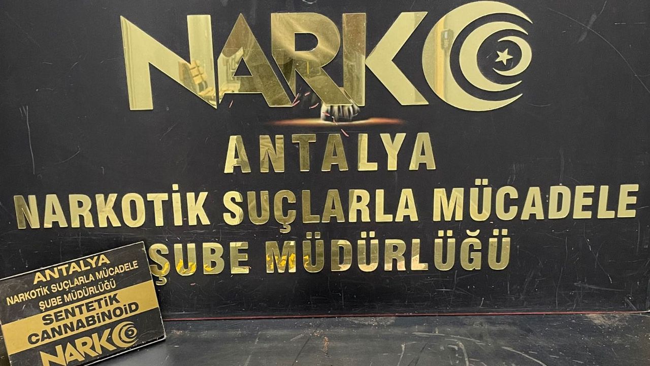 Antalya’da zehir tacirlerine darbe