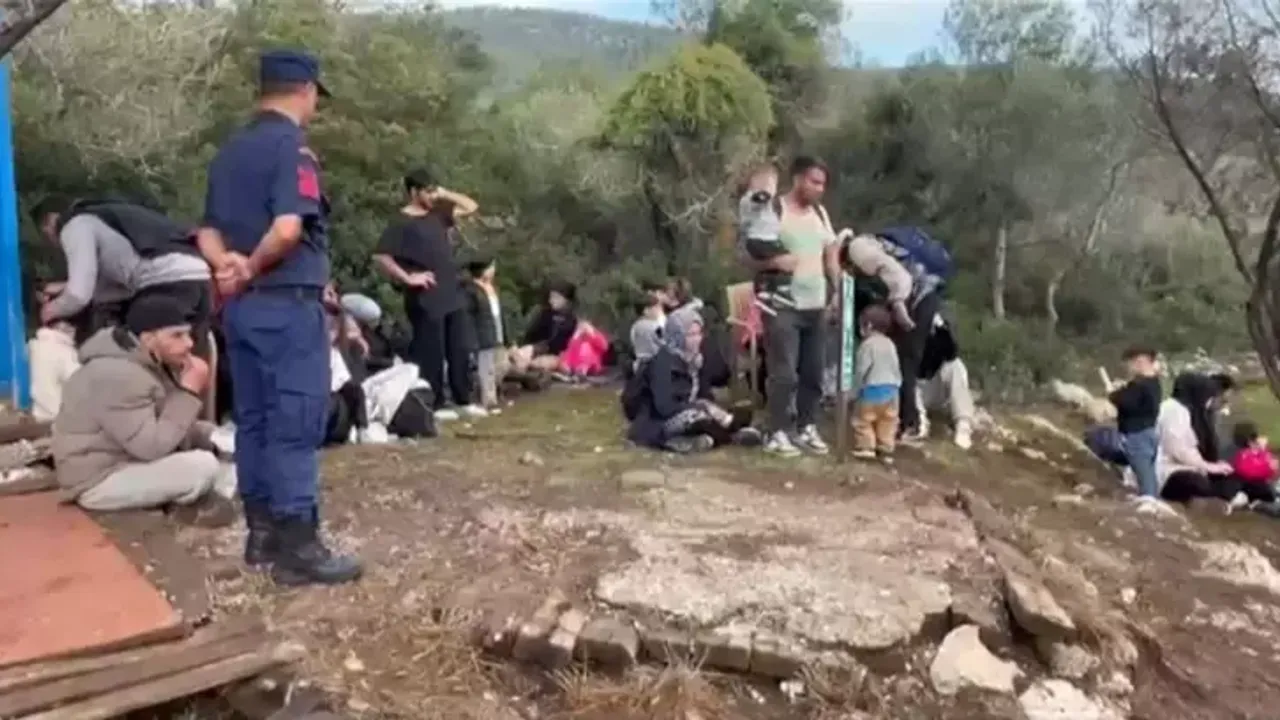 Muğla'da 27 kaçak göçmen yakalandı