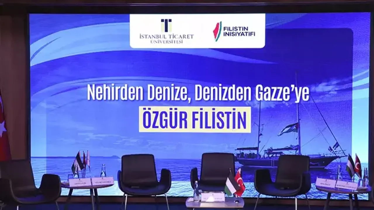 Küresel Sumud Filosu aktivistleri 'Özgür Filistin' panelinde