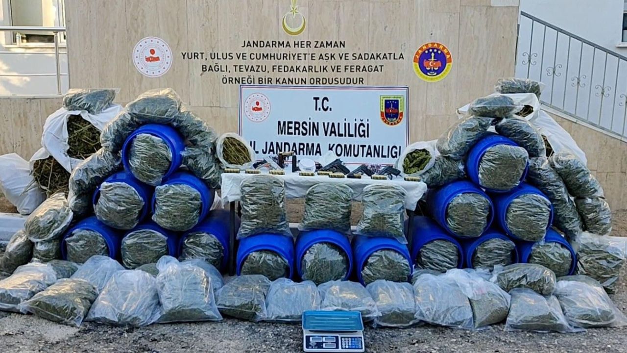Mersin'de şafak operasyonu