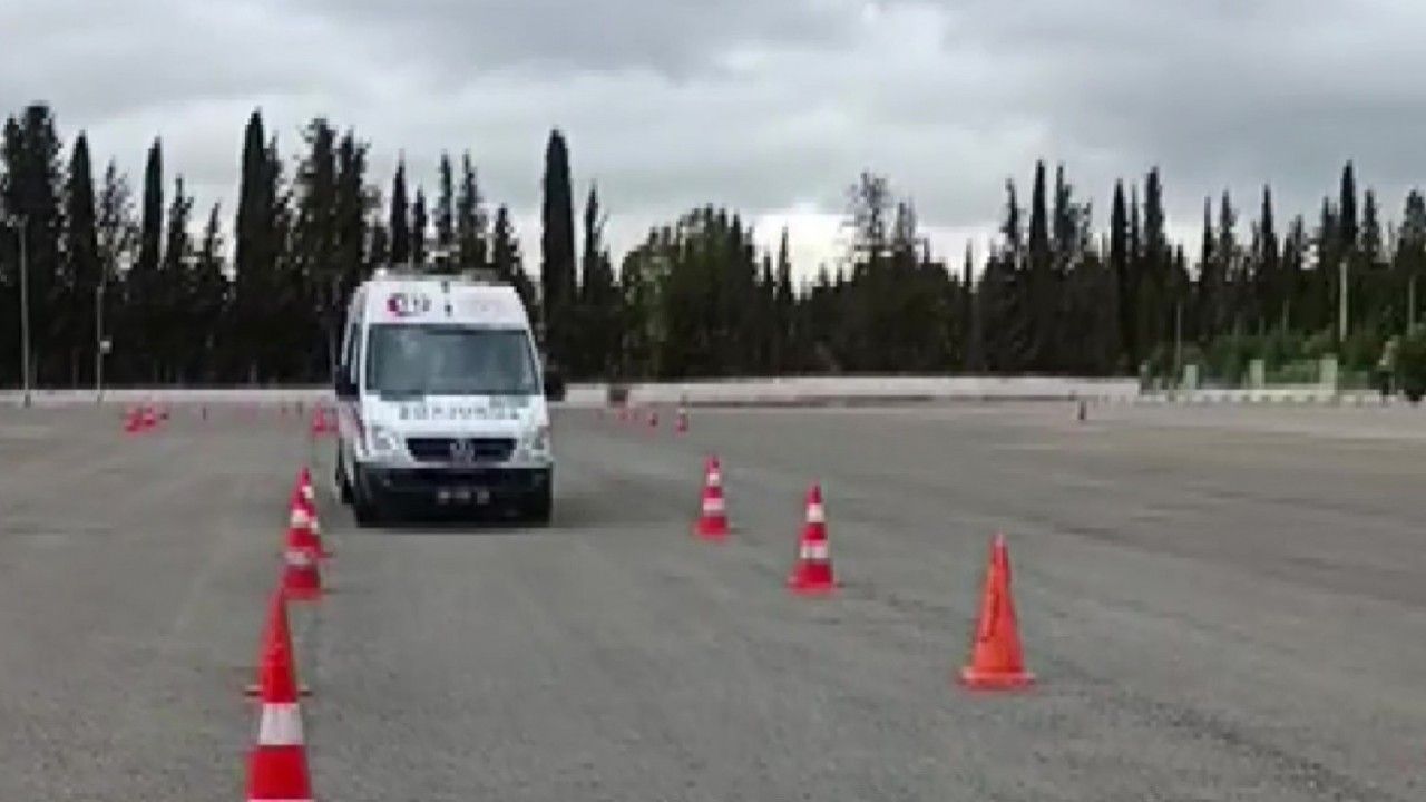 Ambulans sürücülerine ASGE eğitimi