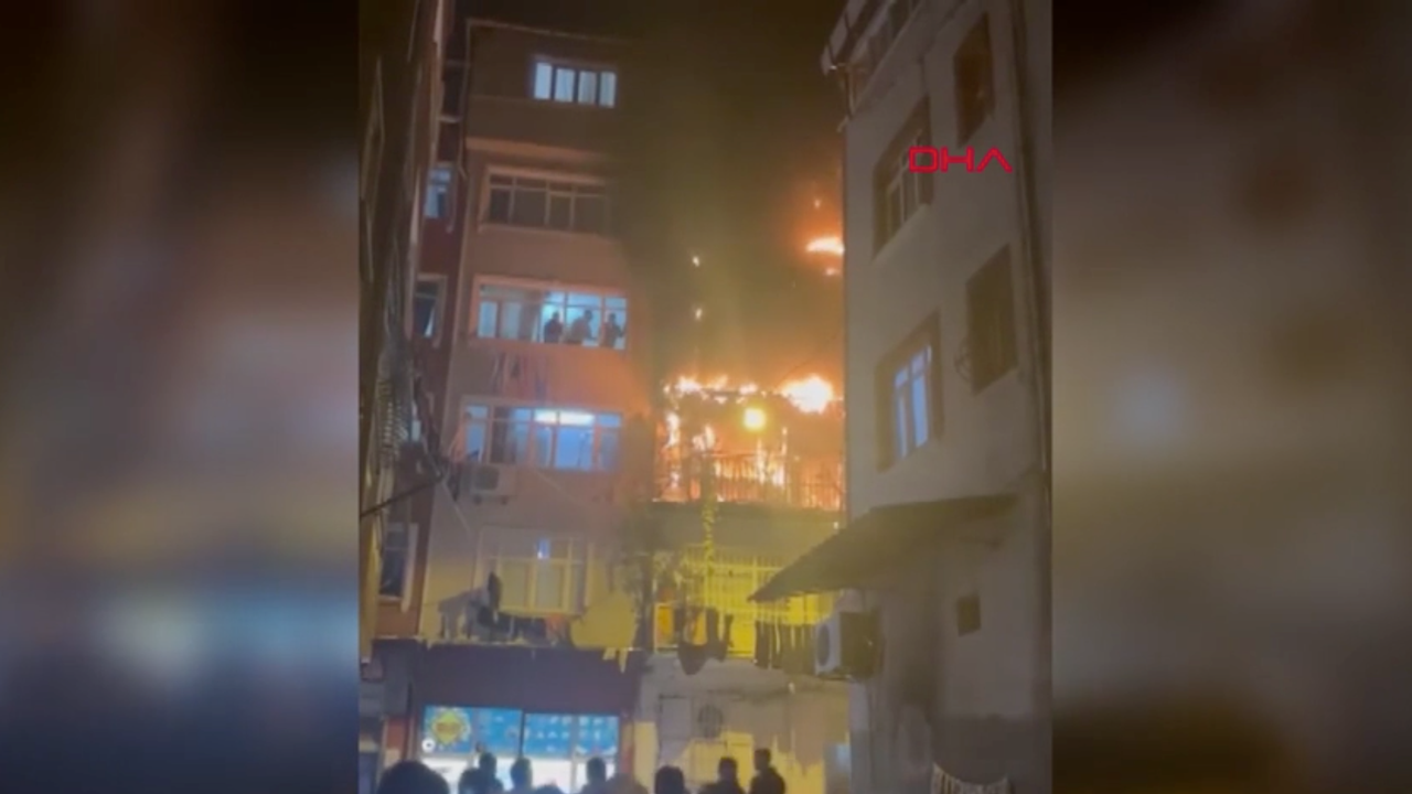 Kız istemeye giderken binayı tutuşturdular: 8 yaralı!