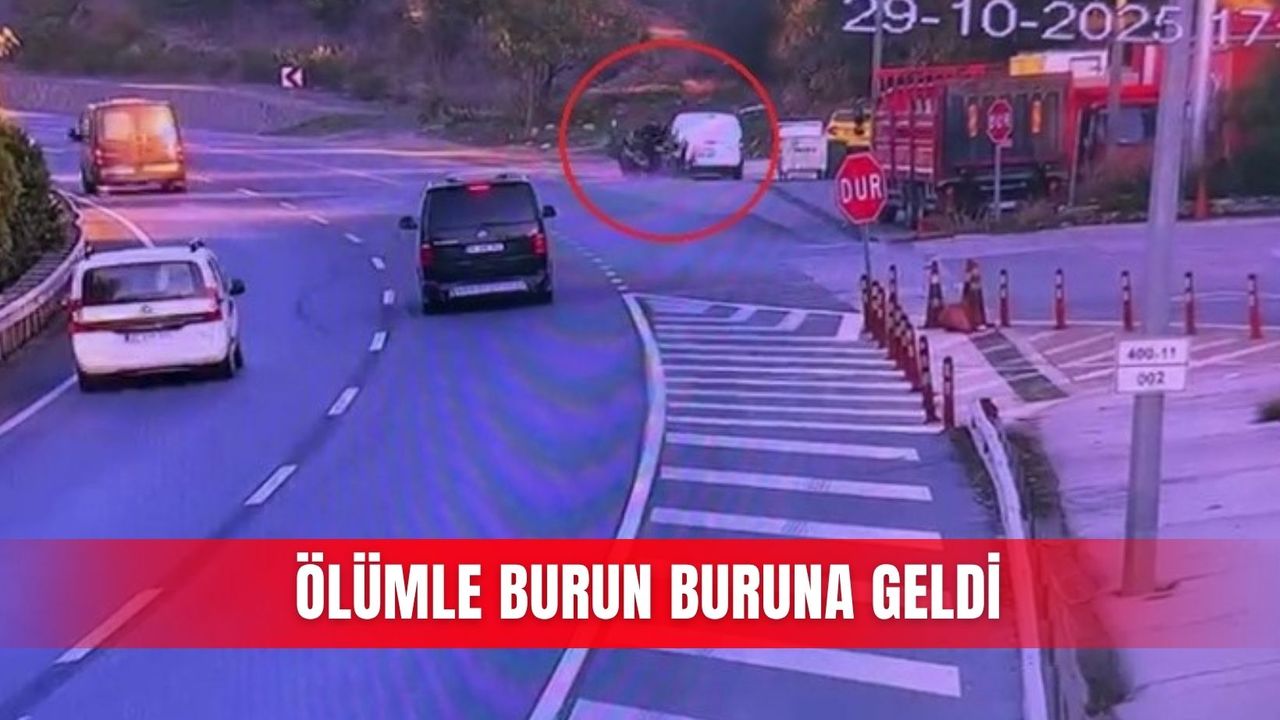 Ölümle burun buruna geldi