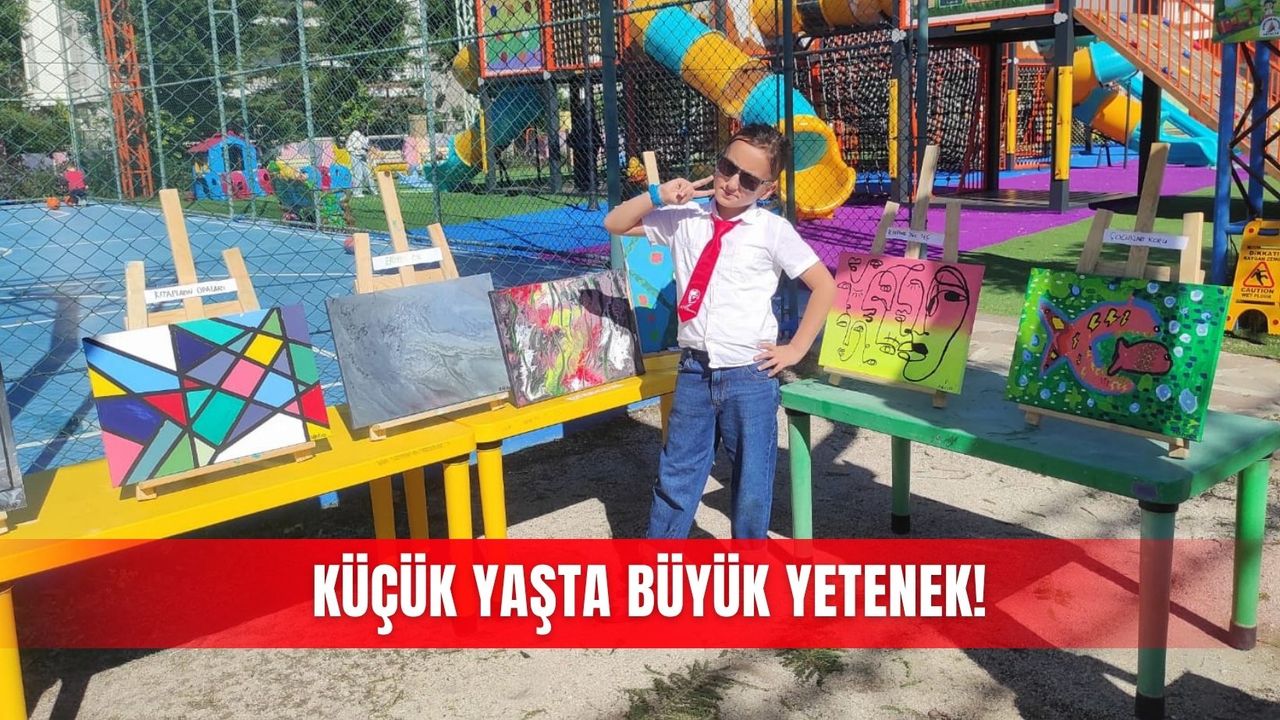 Küçük yaşta büyük yetenek!