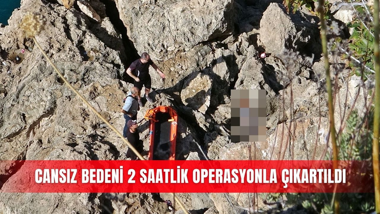 Cansız bedeni 2 saatlik operasyonla çıkartıldı