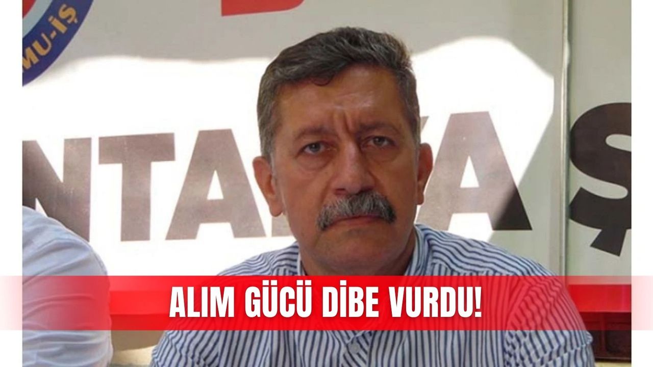 Alım gücü dibe vurdu!