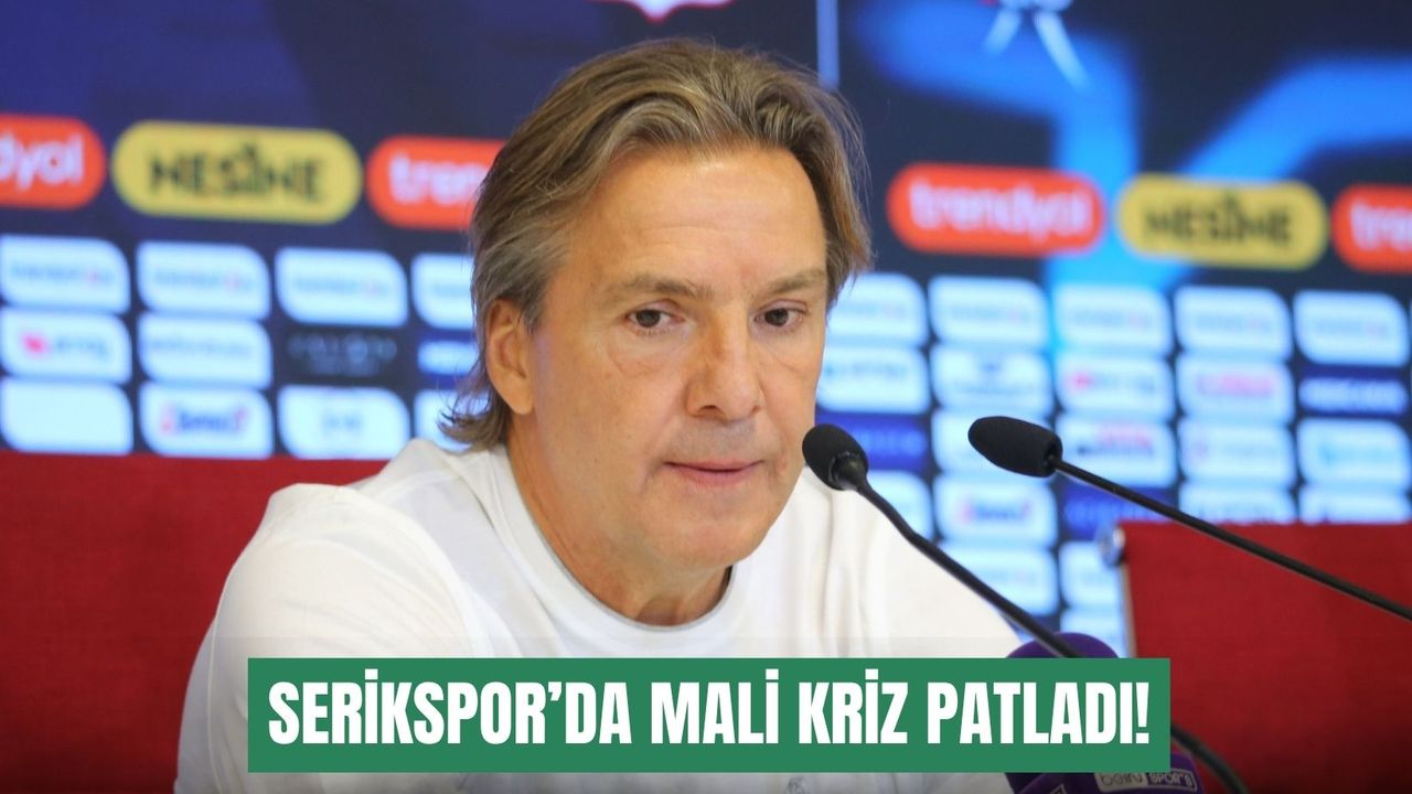 Serikspor’da mali kriz patladı! Sergey Yuran'dan istifa sinyali