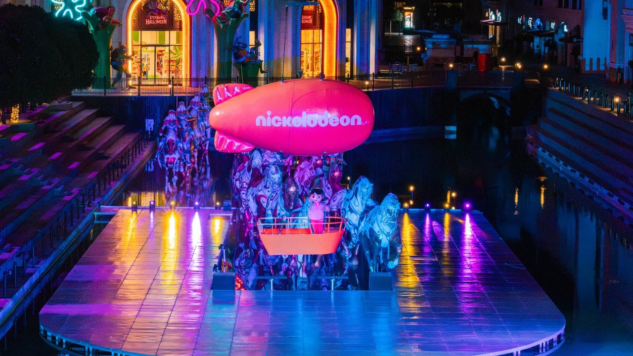 Çocuklara özel balon etkinliği