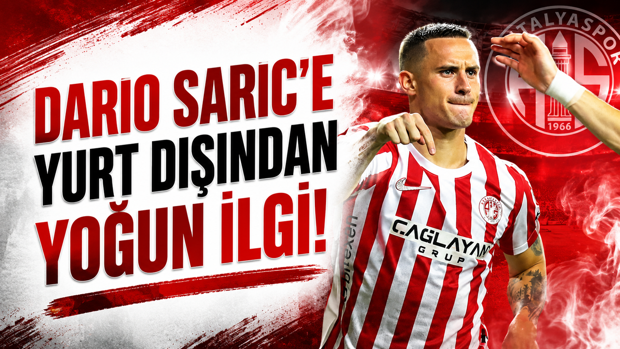 Antalyasporlu Dario Saric’e yurt dışından yoğun il