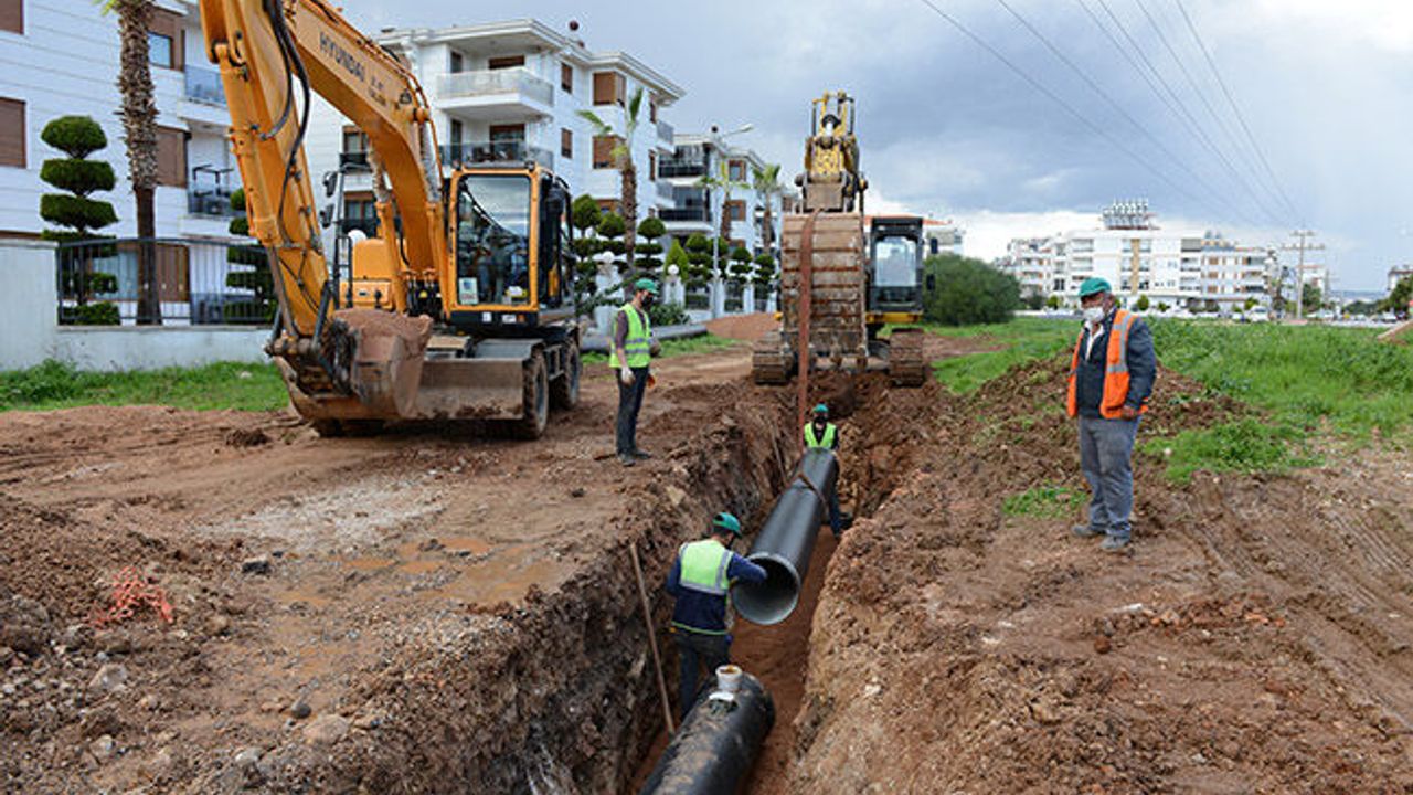 Konyaaltı'na 2,7 milyar TL'lik altyapı yatırımı