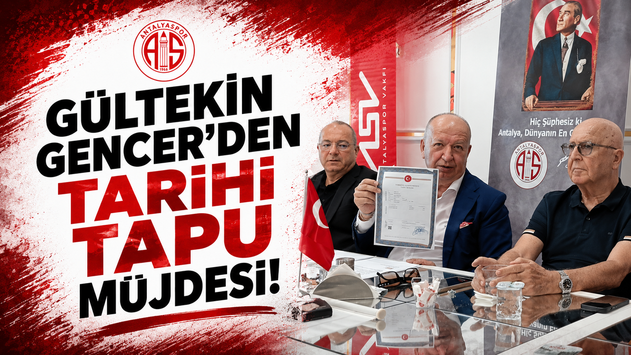 Gültekin Gencer’den tarihi tapu müjdesi:  60 yıllık sorun ar