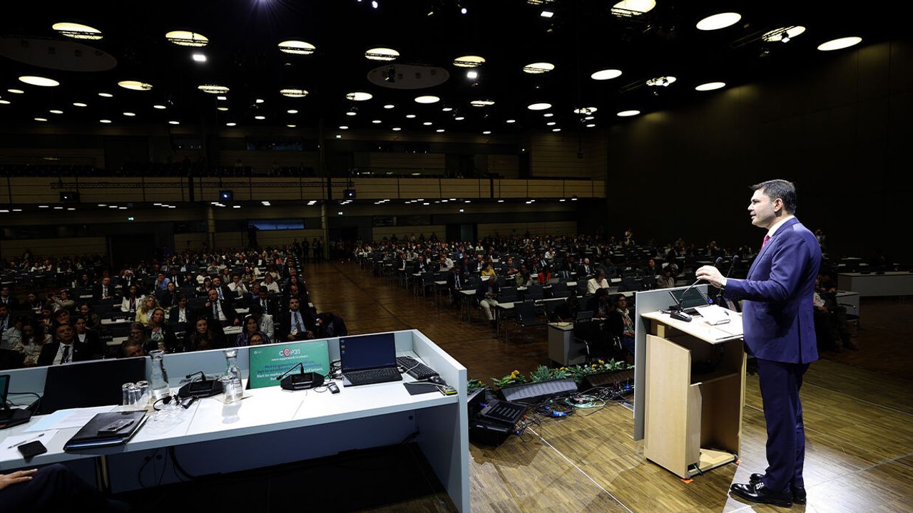 Bakan Kurum, Bonn’da COP31 hedeflerini açıkladı