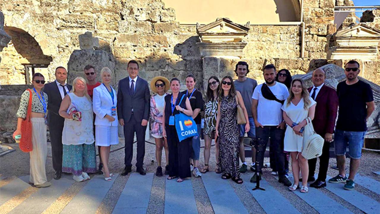 Coral Travel, Romanyalı gazetecileri Antalya’da ağırladı: ‘R