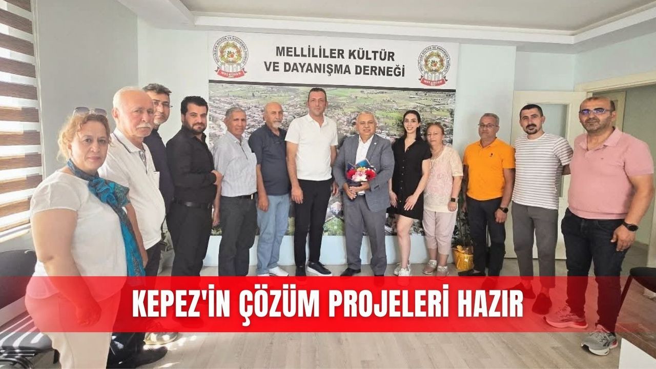 Kepez'in çözüm projeleri hazır
