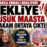 Emekliye zam sinyali: En düşük maaş için yeni rakam ortaya çıktı!