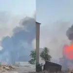 Dolum tesisinde patlama