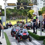 Mersin'de minikler trafik kurallarını öğrendi