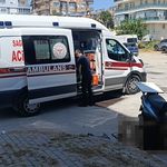 Otomobil ile motosiklet çarpıştı: 1 yaralı